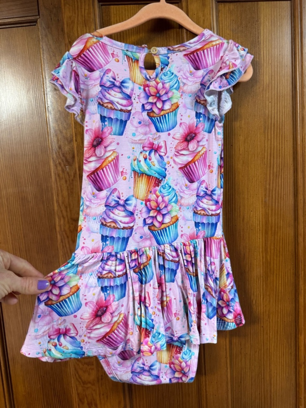 Bums & Roses Cupcake Ruffle Dress - Picture 3 of 3